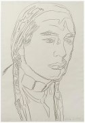 Andy Warhol The American Indian (Russell Means)