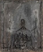 Alberto Giacometti, Buste de Diego (Buste d&#039;homme et deux figures, de face et de profil)
