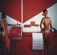 Laurie Simmons, Red and White Homework Area, 1983