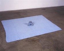 Mike Kelley, Arena #9 (Blue Bunny), 1990