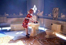 Laurie Simmons  First Bathroom/Woman Standing, 1978