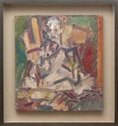Frank Auerbach  David Landau Seated  2011-2012 oil on canvas