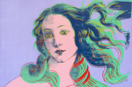 Andy Warhol, Details of Renaissance Paintings (Sandro Botticelli, Birth of Venus, 1482)