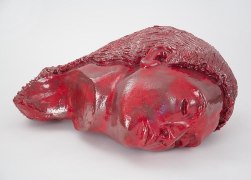 Thomas Schutte, Red Woman Head, 2007,
