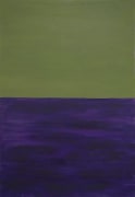 G&uuml;nther F&ouml;rg Untitled (green, purple), 1986
