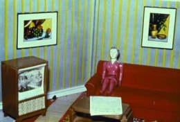 Laurie Simmons  Woman Watching TV, 1979