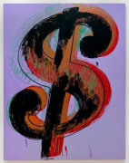 Andy Warhol Dollar Sign, 1981