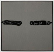 Rosemarie Trockel  Untitled (What if Could Be), 1990