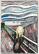 Andy Warhol, The Scream (After Edvard Munch)