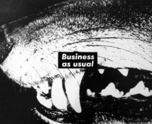 Barbara Kruger  Untitled (Business As Usual), 1987
