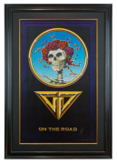 On The Road, a 1978 Grateful Dead poster for their 1978 tours this poster was designed by Stanley Mouse &amp; Alton Kelley