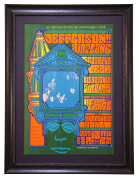 BG-81 Poster by Jim Blashfield for Jefferson Airplane, Grateful Dead, Big Brother &amp; the Holding Company -  Bill Graham brings the San Francisco Scene to Hollywood