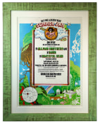 AOR 4.231 Watkins Glen 1973 original poster featuring grateful Dead, The Allman Brothers and The Band - July 28, 1973