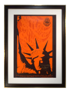 FD-110 Libertie, a 1968 poster for Blood Sweat &amp; Tears by Mouse and Kelley at the Avalon in San Francisco - Statue of Liberty image is used