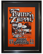 AOR 4.124 mythical 1968 Frank Zappa poster with Alice Cooper  as an opening act, November 8, 1968 by Rick Griffin called Hail Hail