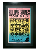 Poster for Rolling Stones Some Girls album, 1978 by Peter Corriston. An in-store record promotion for &quot;Some Girls&quot;