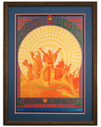 FD-84 Early Doors Poster from 1967 at University of Denver by Bob Schnepf. Also Captain Beefheart and Lothar and the Hand People, Sept 29-30, 1967 concert poster