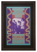 BG-42 Fillmore poster from 1966 by Wes Wilson for the Jefferson Airplane and Junior Wells - concert was December 16-18, 1966
