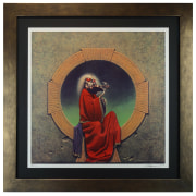 Blues for Allah Poster 1975 by Phil Garris. Poster called The Fiddler 1975 by Phil Garris for Grateful Dead album cover