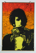 Bob Dylan psychedelic poster by Joe Roberts Jr 1968