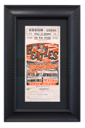 1963 Beatles poster for Odeon Leeds Theatre performance handbill