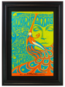 BG-75 poster for Yardbirds and The Doors by Bonnie MacLean 1967. Doors and Yardbirds poster 1967
