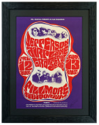 BG-23 poster by Wes Wilson 1966 Jefferson Airplane and Grateful Dead poster August 1966