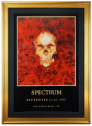 Grateful Dead at the Spectrum 1987 poster. Philadelphia Spectrum Grateful Dead poster by Hugh Brown 1987