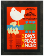 AOR 3.1 poster - smaller Woodstock poster 1969 by Arnold Skolnick