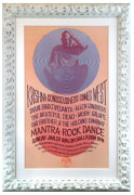 AOR 2.18 poster - 1967 poster for Mantra Rock Dance Benefit January 29, 1967 by Harvey Cohen. Hari Krishna poster Hare Krishna 1967 poster
