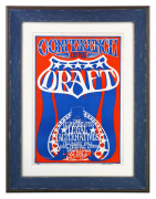 Conference on The Draft poster 1967 by Allan &quot;Gut Terk at Glide Memorial Church 1967