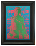 NR-6 Blues Project at the Matrix in San Fransisco Poster by Victor Moscoso, 1967.