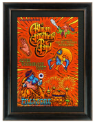 Allman Brothers at the Fillmore 1996 poster by Chris Shaw