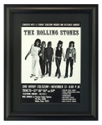Rolling Stones at SMU Dallas Texas 1969 poster handbill Moody Coliseum
