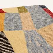 close up of delphine sample