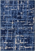 osaka 1'6&quot; x 2'3&quot; sample in the ocean colorway