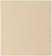 jazz 2' x 2' flatweave sample in the ivory colorway