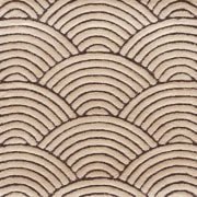 hand-tufted arch mascarpone rug sample