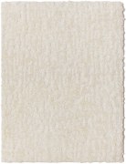 agnes sample in the ivory colorway featuring an abstract design with loop and cut technique