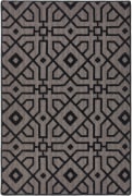 segovia 1'2&quot; x 1'6&quot; sample in the black taupe colorway
