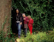 Wanda and Daughters, 2009.&nbsp;Inkjet print, mounted on Sintra, 35 x 44.25 inches, print, 36 x 45.25 inches., &nbsp;