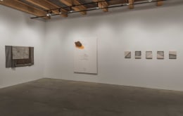 Installation view at Rhona Hoffman Gallery/Martha Tuttle/Cimarron/2017