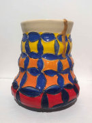 Untitled,&nbsp;2020, Glazed ceramic and gold resin
