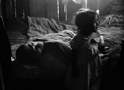 Isabel Beside Sick Father, Rio de Janerio, Brazil, 1961