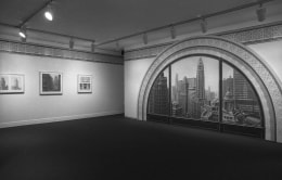 Installation view at Rhona Hoffman Gallery, Richard Haas, Original Proposals, Maquettes and Models for Projects&nbsp;1974-1980, 1980