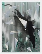 Torkwase Dyson/Down-down/2018/Acrylic on canvas