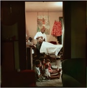 In-home Barbershop, Shady Grove, Alabama, 1956, Archival pigment print