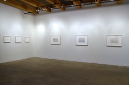 Installation view at Rhona Hoffman Gallery/Spencer Finch/Saturated Light/2016