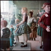 Gordon Parks.&nbsp;Ondria Tanner and her Grandmother Window - Shopping, Mobile, Alabama,1956. Archival pigment print, 28 x 28 inches, edition 9/10.&nbsp;