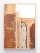 Incidental Panel, 2014.&nbsp;Salvaged material,&nbsp;37 x 26 inches.